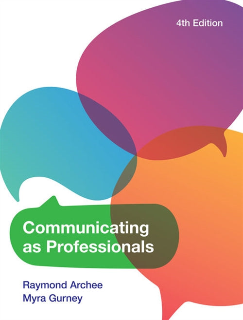  Communicating as Professionals