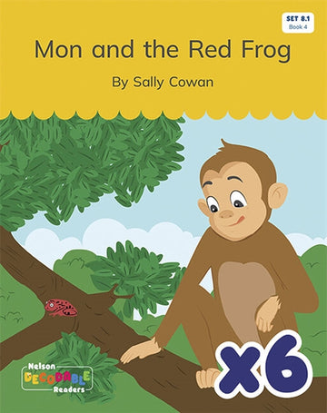 Mon and the Red Frog x 6 (Set 8.1, Book 4)