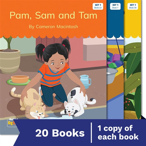 Nelson Decodable Readers Set 1 Pack x 20