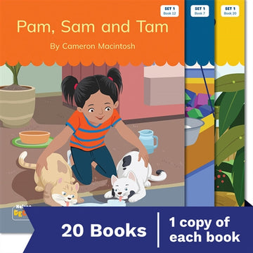 Nelson Decodable Readers Set 1 Pack x 20