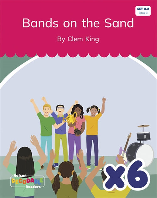 Bands on the Sand x 6 (Set 8.2, Book 3)