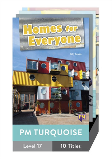 PM Guided Readers Turquoise Level 17 Pack x 10