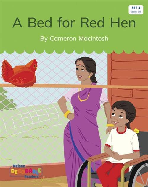 A Bed for Red Hen (Set 3, Book 18)