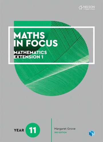Maths in Focus 11 Mathematics Extension 1 Student Book with 1 Access Codes