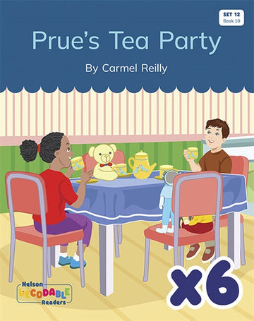  Prue's Tea Party x 6 (Set 12, Book 10)