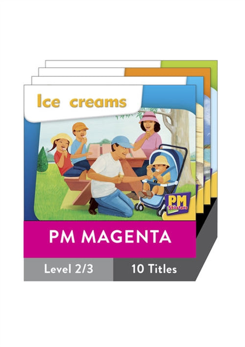 PM Starters Magenta Level 2-3 Pack (10 titles)