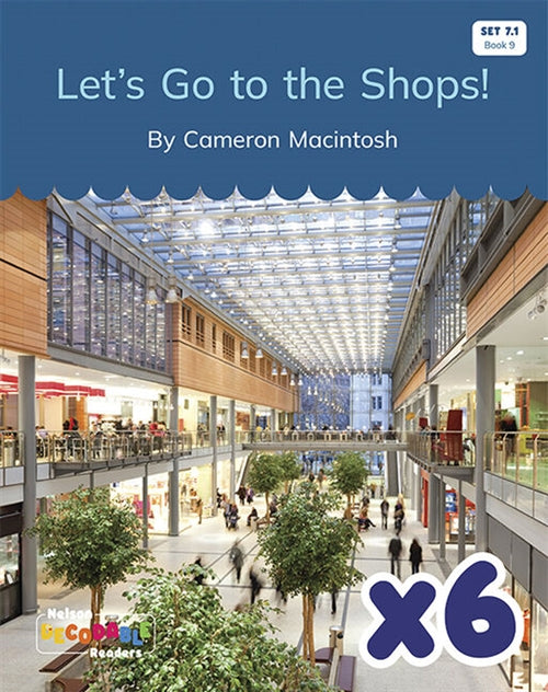  Let's Go to the Shops! x 6 (Set 7.1, Book 9)