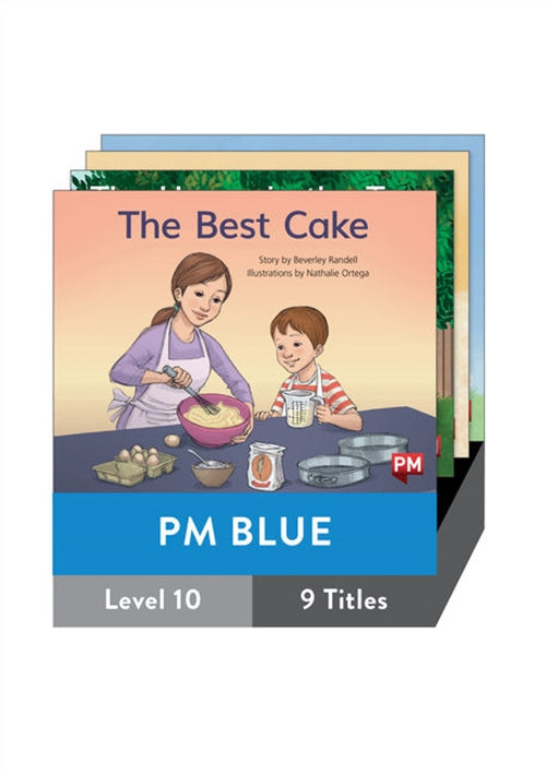 PM Guided Readers Blue Fiction Level 10 Pack x 9