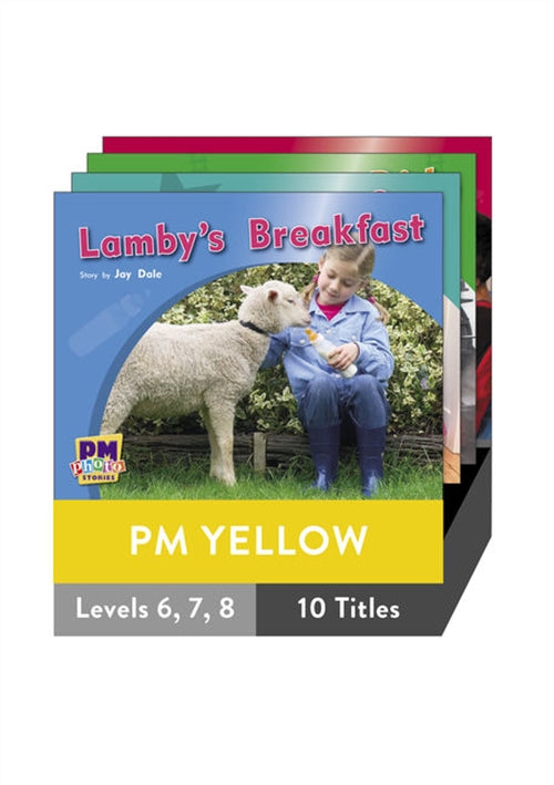 PM Photo Stories Yellow Level 6-8 Pack (10 titles)