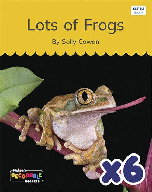  Lots of Frogs x 6 (Set 8.1, Book 9)