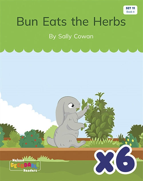  Bun Eats the Herbs x 6 (Set 11, Book 4)