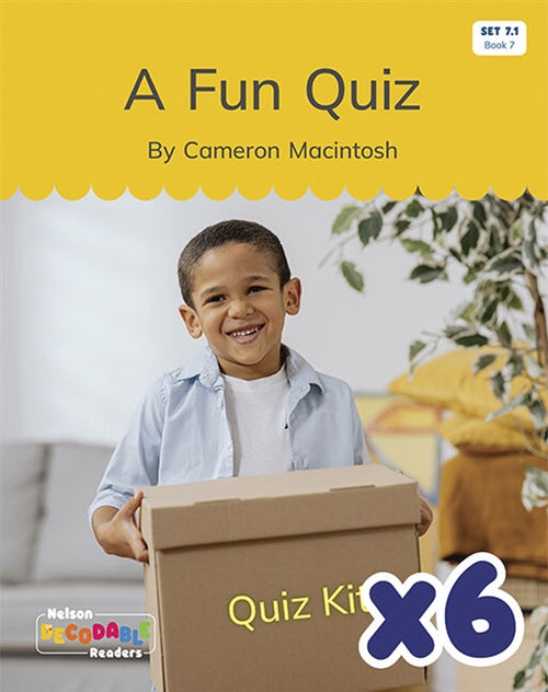  A Fun Quiz x 6 (Set 7.1, Book 7)