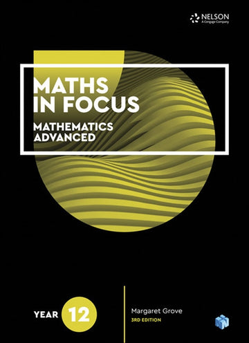 Maths in Focus 12 Mathematics Advanced Student Book with 1 Access Code  for 26 Months
