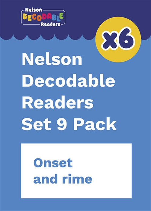  Nelson Decodable Readers Set 9 small group pack x 60