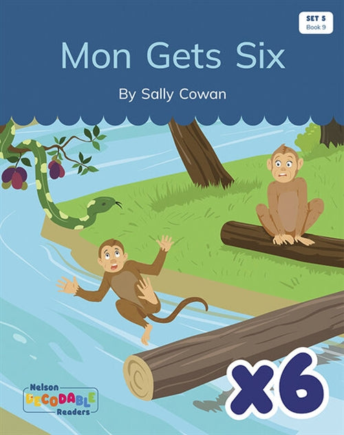  Mon Gets Six x 6 (Set 5 Book 9)
