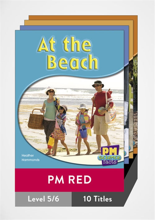 PM Science Facts Red Level 5-6 Pack (10 titles)