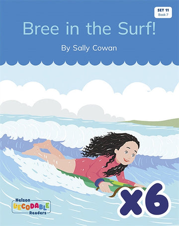  Bree in the Surf x 6 (Set 11, Book 7)