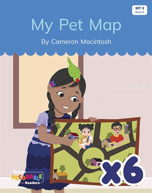  My Pet Map x 6 (Set 2, Book 8)