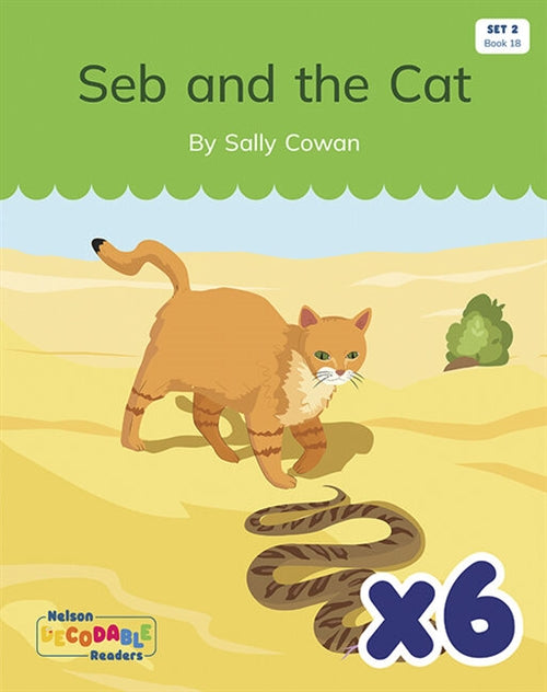  Seb and the Cat x 6 (Set 2, Book 18)