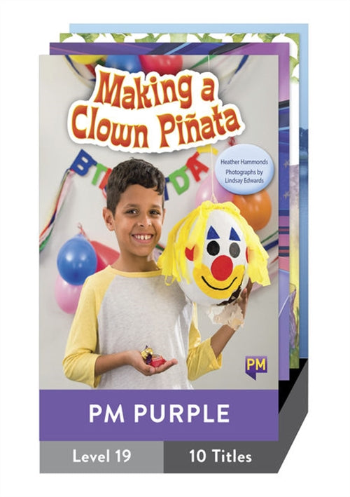 PM Guided Readers Purple Level 19 Pack x 10