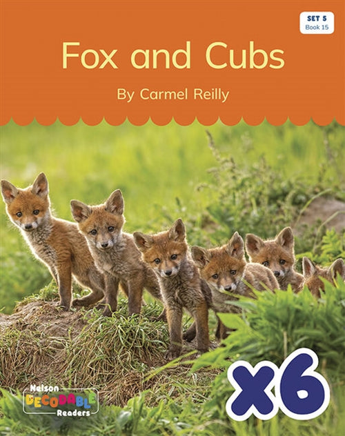  Fox and Cubs x 6 (Set 5 Book 15)
