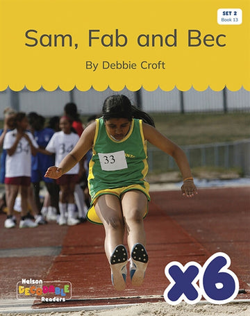  Sam, Fab and Bec x 6 (Set 2, Book 13)