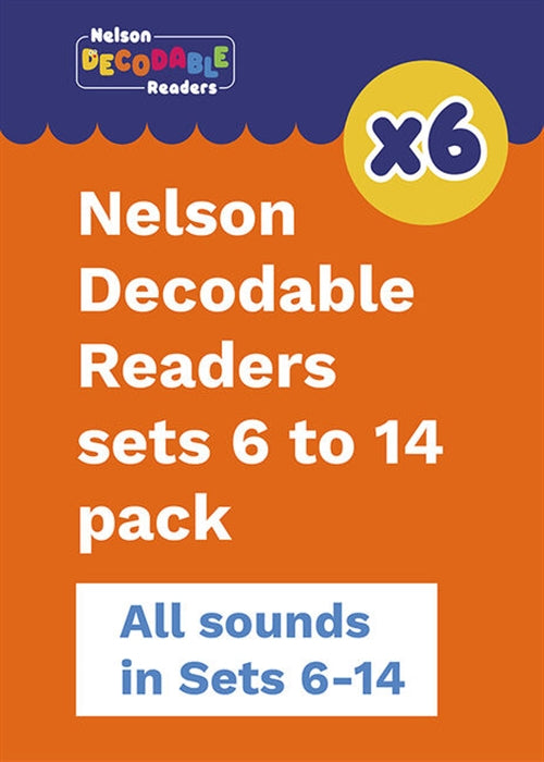  Nelson Decodable Readers classroom set pack x 660