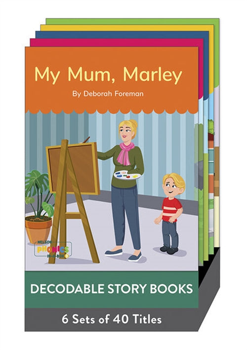Nelson Phonics in a Box 3: Decodable Story Books x 40 Packs of 6