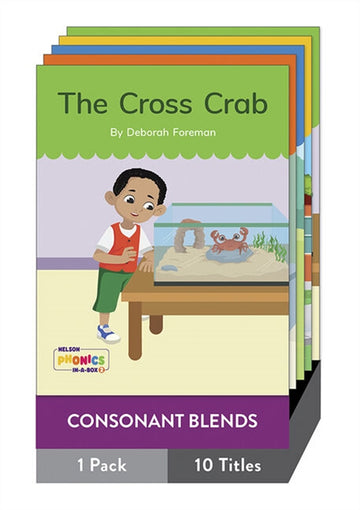 Nelson Phonics in a Box 2: Consonant Blends Story Books X 10