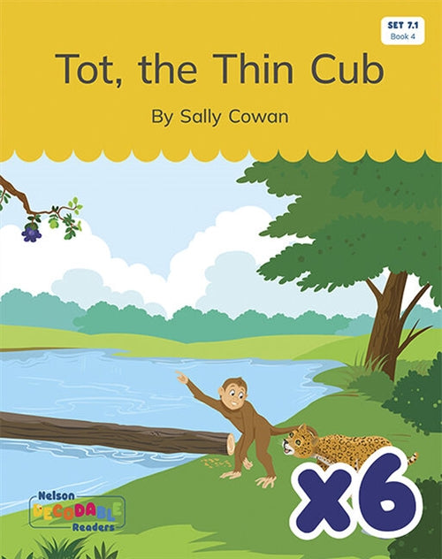  Tot, the Thin Cub x 6 (Set 7.1, Book 4)