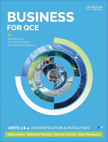 Business for QCE: Units 3 & 4: Diversification and Growth ' Student  Book with 1 Access Code for 26 Months