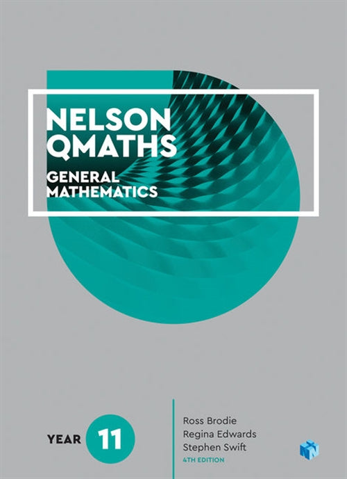 Nelson QMaths 11 Mathematics General Student Book with 4 Access Codes