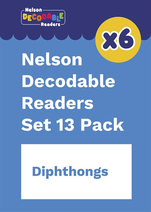  Nelson Decodable Readers Set 13 small group pack x 48