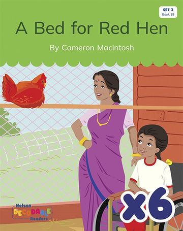  A Bed for Red Hen x 6 (Set 3, Book 18)
