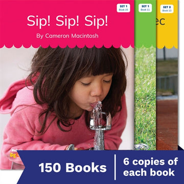 Nelson Decodable Readers Sets 1-5 Non-Fiction Pack x 150