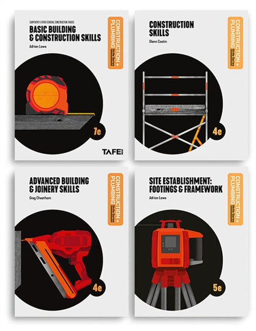 Value Pack: Basic Building and Construction Skills 7e + Construction Skills 4e + Site Establishment, Footings and Framework 5e