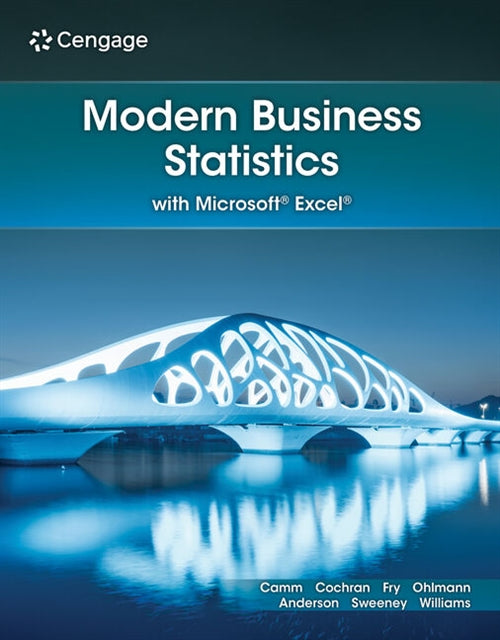  Modern Business Statistics with MicrosoftÂ® ExcelÂ®