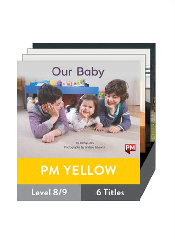PM Guided Readers Yellow Non Fiction Level 8/9 Pack x 6