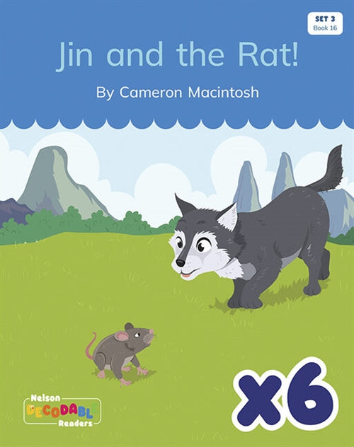 Jin and the Rat! x 6 (Set 3, Book 16)