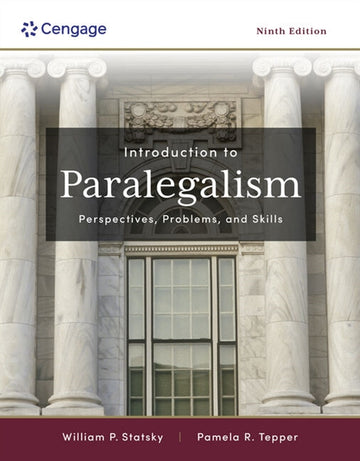  Introduction to Paralegalism: Perspectives, Problems and Skills