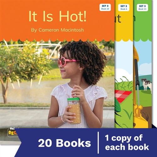 Nelson Decodable Readers Set 3 Pack x 20