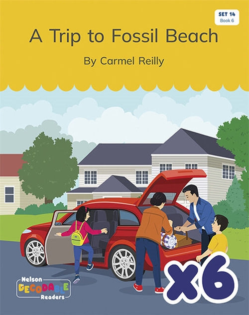  A Trip to Fossil Beach x 6 (Set 14, Book 6)