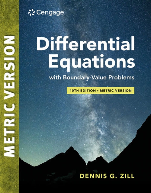 Differential Equations with Boundary-Value Problems, International  Metric Edition