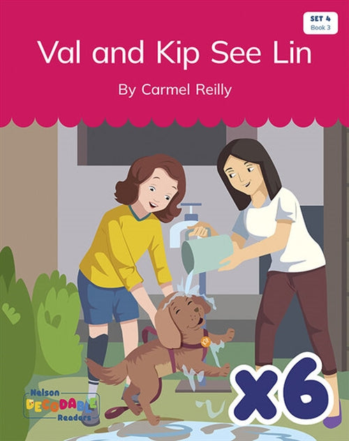  Val and Kip See Lin x 6 (Set 4, Book 3)