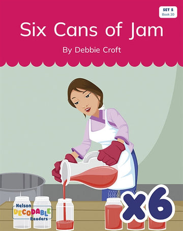  Six Cans of Jam x 6 (Set 5 Book 20)