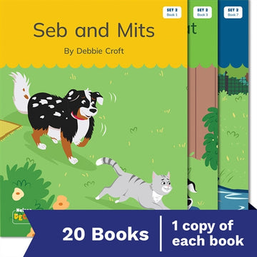 Nelson Decodable Readers Set 2 Pack x 20
