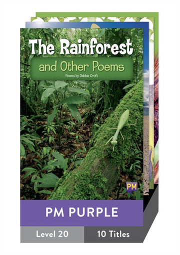 PM Guided Readers Purple Level 20 Pack x 10