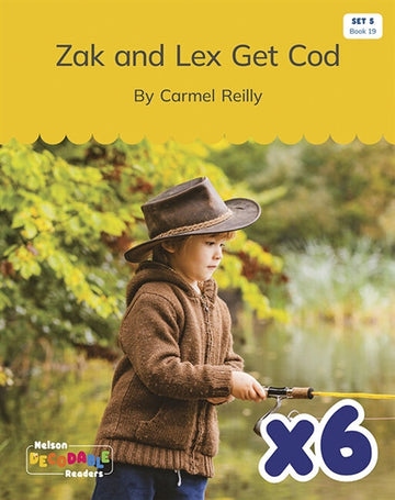  Zak and Lex Get Cod x 6 (Set 5 Book 19)