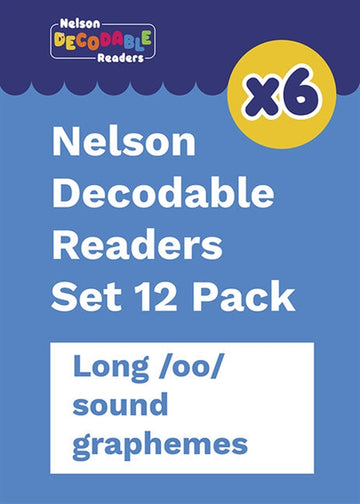  Nelson Decodable Readers Set 12 small group pack x 60