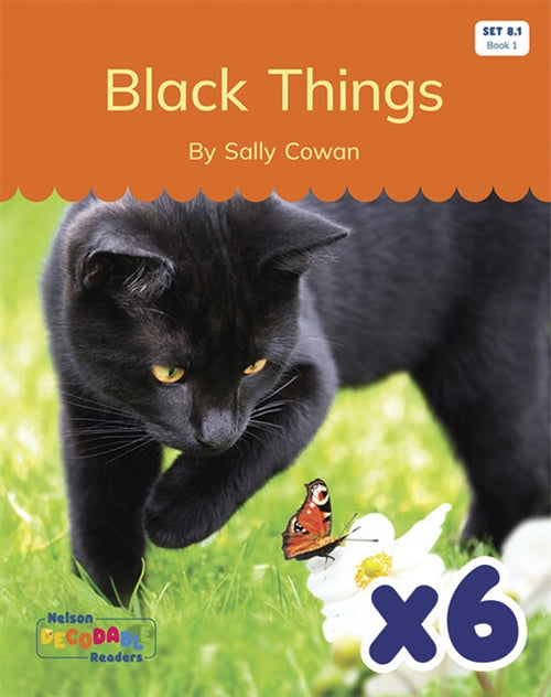  Black Things x 6 (Set 8.1, Book 1)